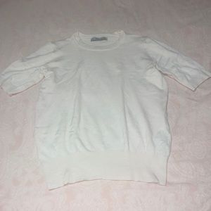 Zara Knit Short sleeve sweater